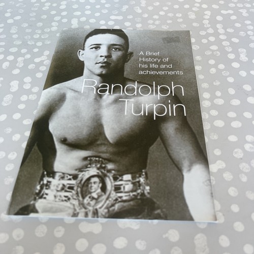 Randolph turpin leaflet - leaflet,