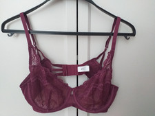 Tu purple 38B lace trimmed