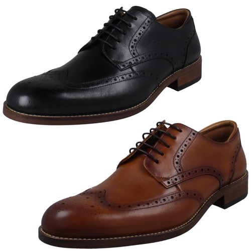 Mens clarks smart brogue - mens,