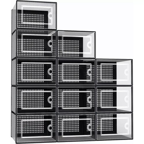 Stackable foldable boxes - 12,