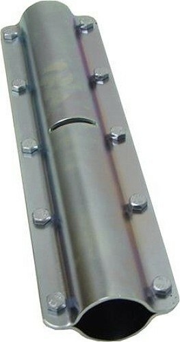 Mast pole clamp for - pole,