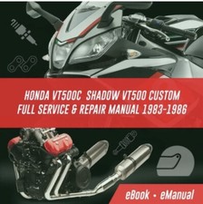 Honda VT500 Workshop Manual