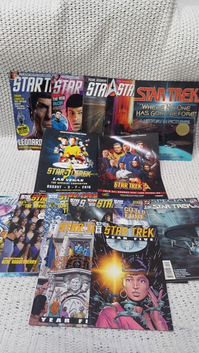 Star trek memorabilia magazine - star,