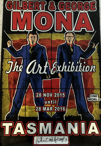 Signed gilbert and george - signed,