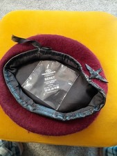 REPRO BRITISH ARMY PARACHUTE REGIMENT BERET & CAP BADGE Size Medium