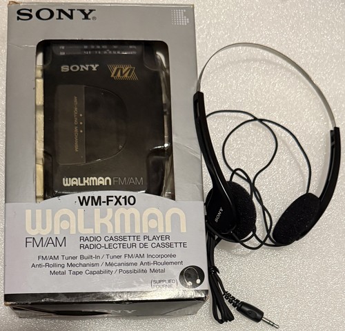 Sony fx10 walkman cassette - sony,