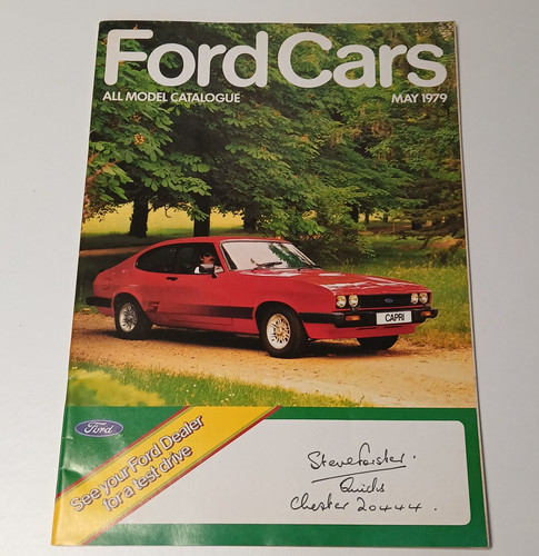 Ford cars all model catalogue - all,