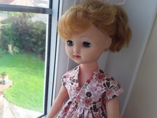 Vintage 1960's teenage Rosebud 14ins doll