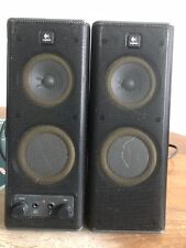 Logitech X-140 S-0264B 2.0 Channel Stereo Speakers Pair - Black