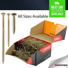 Timco Wood Screw Solo Yellow
