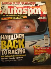 AUTOSPORT NOV 2004 DAVIDSON