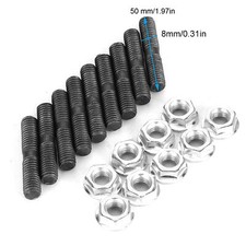 M8X1.25 Turbo Studs Lock Nut