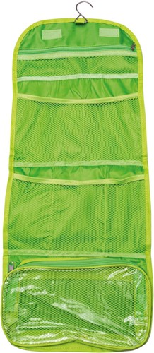 Foldable hanging toiletry bag - foldable,