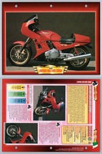 Laverda RGS1000 Corsa - 1985 - Superbikes - Atlas Motorbike Fact File Card