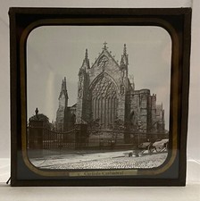 Antique Magic Lantern Slide - 2. Carlisle Cathedral J. V.