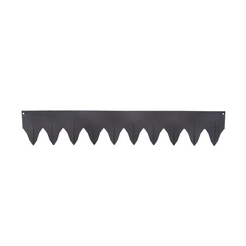 Metal garden edging black - metal,