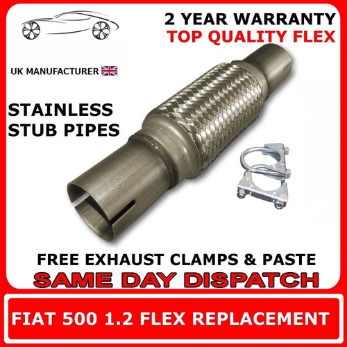 Fiat 500 2007 - 2007-2015, exhaust
