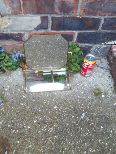 Brass swing mirror free - brass,