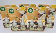 10 X AIR WICK PLUG IN OIL REFILLS -  WHITE VANILLA / Shea Butter - BULK PACK