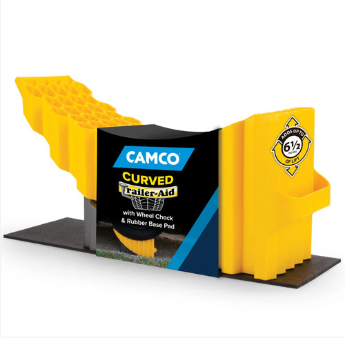 Camco curved trailer aid - curved, w/