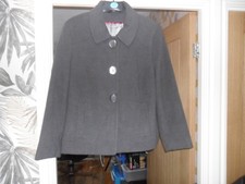 BONMARCHE GREY SHORT COAT