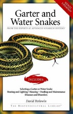 Garter Snakes and Water Snakes (The Herpetocultural Library)-Dav