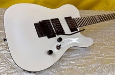 ESP LTD 87 Eclipse Custom Electric Guitar Floyd Rose White Guns and Roses Izzy