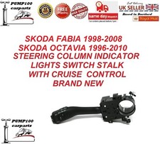 FOR SKODA FABIA OCTAVIA STEERING COLUMN INDICATOR LIGHT CRUISE CONTROL  STALK