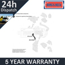 Fits Vauxhall Zafira 1999-2005 2.0 DTI Turbo Hose Borg & Beck