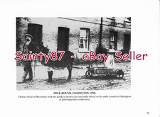QZ3 - Milk Round, Oakington c1910 - Cambridgeshire Book Clipping