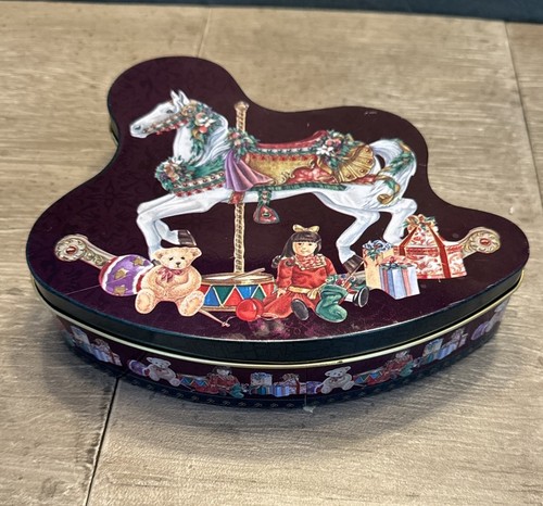 Vtg decorative tin - vtg,