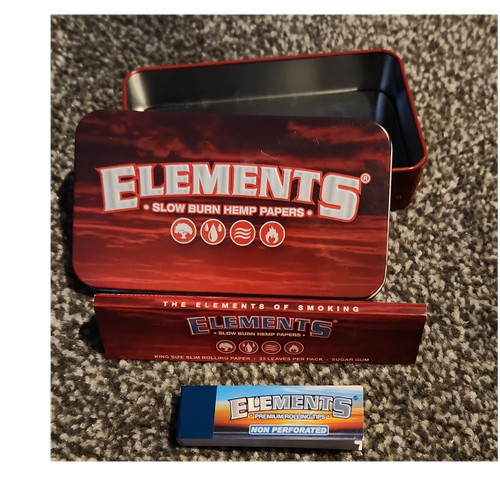 Elements slow burn hemp tin - slow,