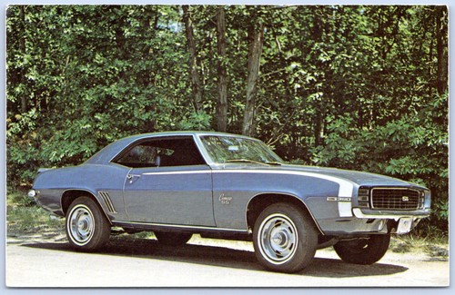 Postcard 1969 chevy camaro - postcard,