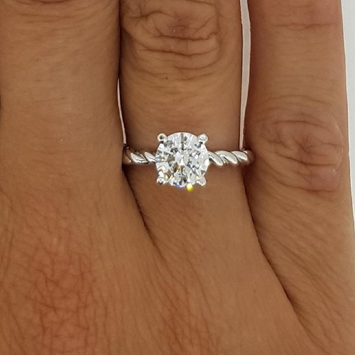 Round cut diamond - 2.00, ct