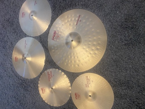 Paiste 2002 set cymbals - paiste, of