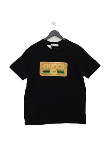 Gucci men shirt l - l, black
