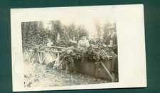 HOP PICKING,PEOPLE AT BINS