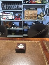 Vintage Handmade Trinket Box With Silk Sparrow By J&J Cash 12x5cm