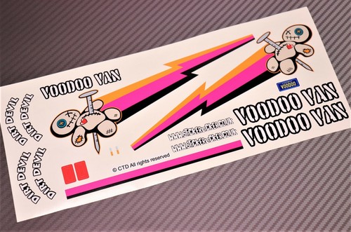 Voodoo van retro doll theme - van, v.
