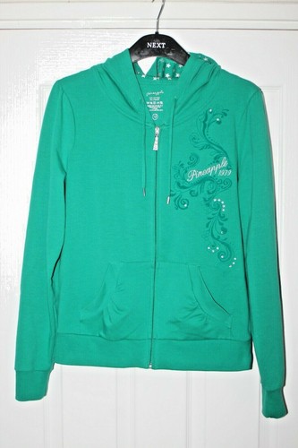 Womens pineapple green hooded - womens,
