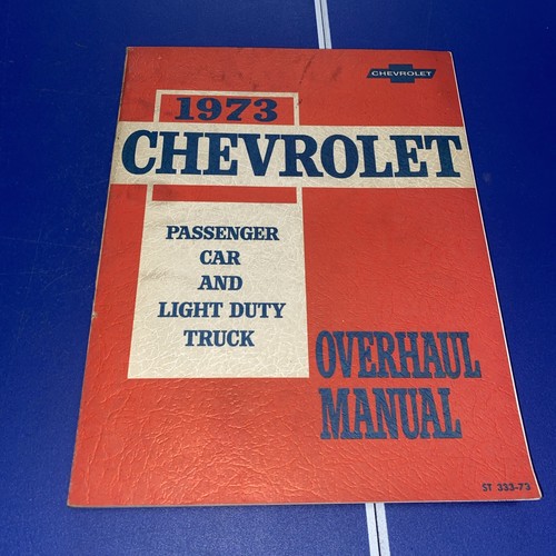 1973 chevy factory service - 1973,