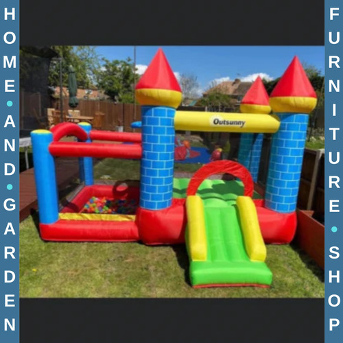 Inflatable bouncy trampoline - bouncy,