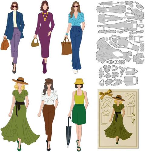 Fashionable women cutting - fashionable,