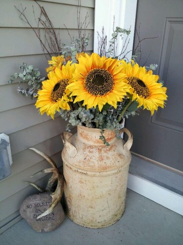 Large sunflowers artificial - sunflowers,