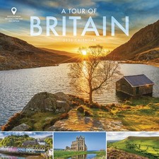 Carousel Calendars - A Tour of Britain Wiro Wall Calendar 2026