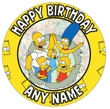 7.5" Personalised Simpsons