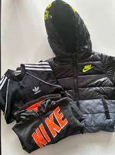 baby boy clothes bundle 18 months Nike jacket adidas 