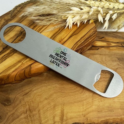 Steel bar blade beer release - bar,
