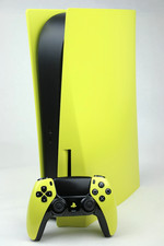 Custom Sony PS5 Console – Yellow | Blu-Ray Disc Edition | PlayStation 5
