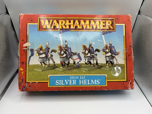 High elf silver helms - high, box